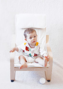 short bébé made in france écru