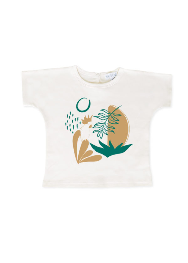 t-shirt pour bebe et enfant coton bio motif