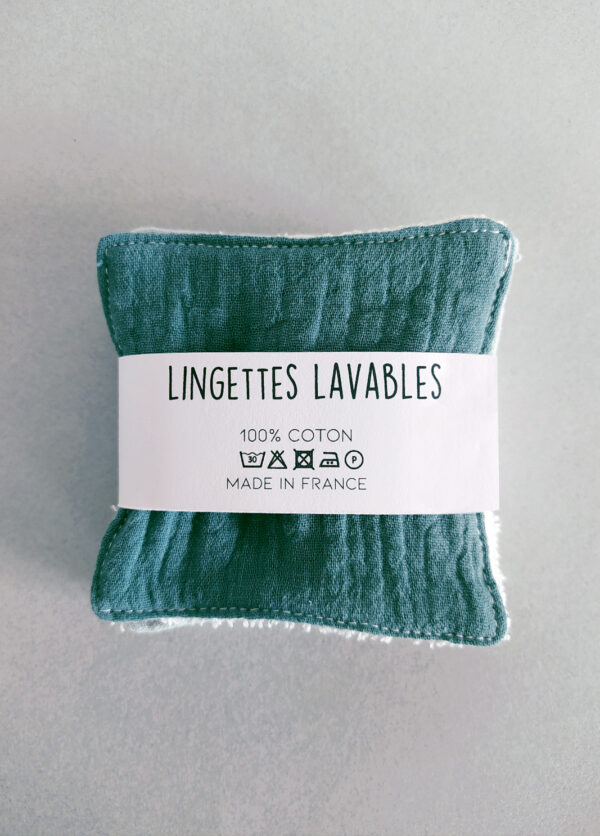 lingettes lavables coton bio made in france