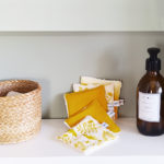 lot lingettes lavables cotons démaquillants zéro déchet kapoune made in france coton bio moutarde