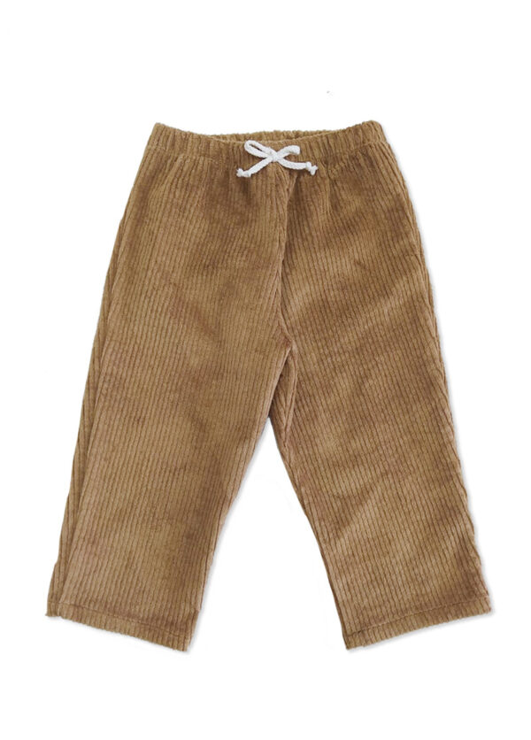 pantalon velours bébé hiver made in france coton bio kapoune camel