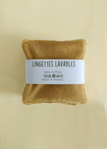 lot lingettes lavables coton bio made in france zéro déchet