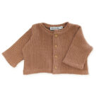 gilet bébé enfant tricot coton bio made in france vêtement mixte kapoune