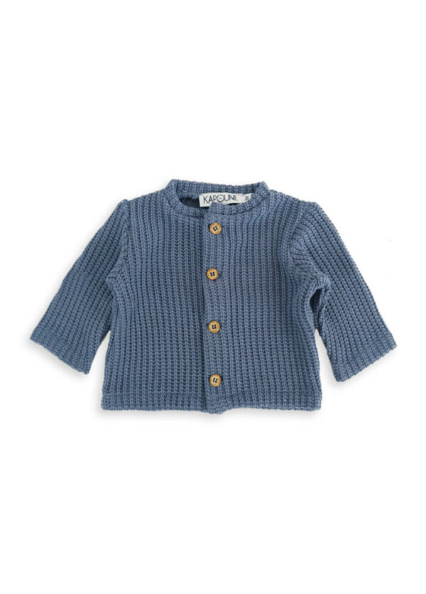 gilet pour bebe et enfant eco responsable tricot français