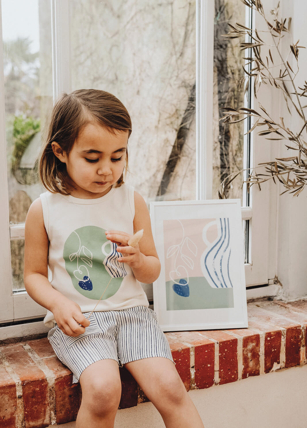 T-shirt bébé Non au gaz de chips