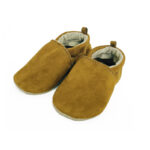 chaussons en cuir souple pour bebe made in france