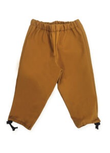 pantalon de pluie enfant camel coton bio kapoune made in france