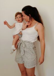 duo short femme enfant matchy-matchy maman coton bio made in france