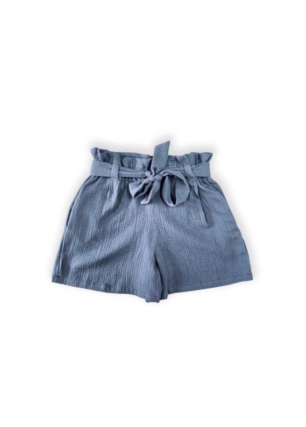 short femme coton bio double gaze made in france