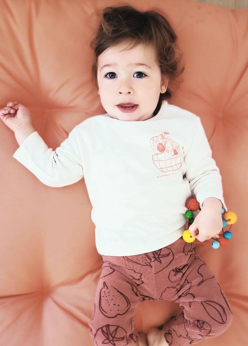 t-shirt bebe enfant fille garcon made in france coton bio