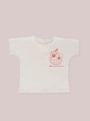 tshirt bebe enfant imprime original made in france