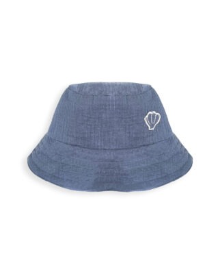 bob chapeau femme coton bio bleu made in france