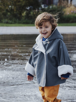 manteau enfant évolutif made in france réversible imperméable