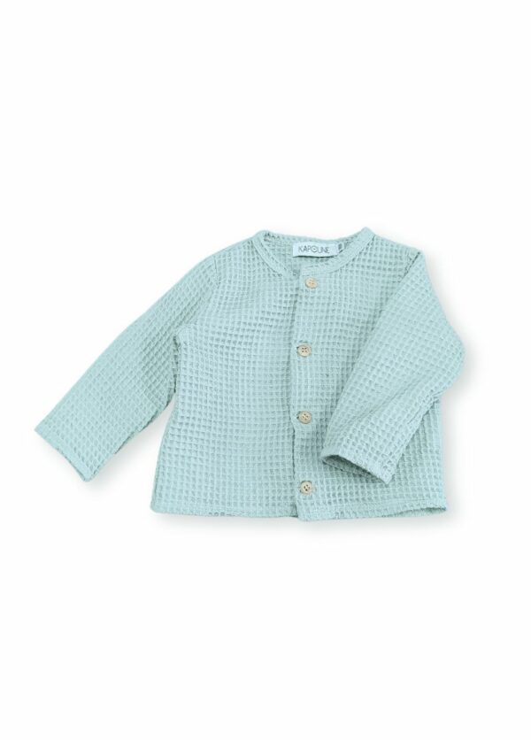 Cardigan bébé et enfant Menthe seconde main - 18 mois