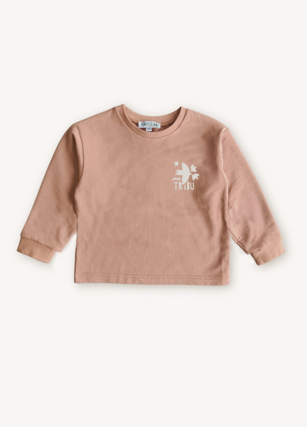 Sweat bébé et enfant Tribu pêche – Image 2