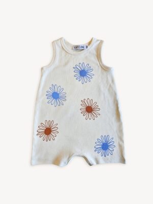 Combinaison bébé FLOWERS seconde main - 6 mois