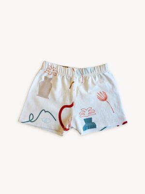 Short bébé hortensia seconde main - 3 mois