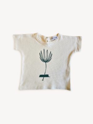 T-shirt bébé pivoine seconde main - 18 mois