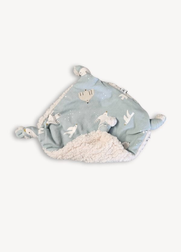Doudou plat bébé blue bird – Image 3