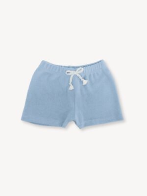 Short pour bébé et enfant éponge bleu polaire