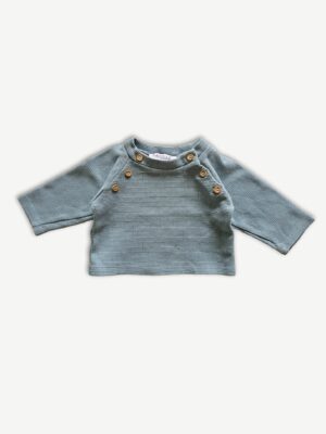 Pull bébé menthe seconde main - 12 mois