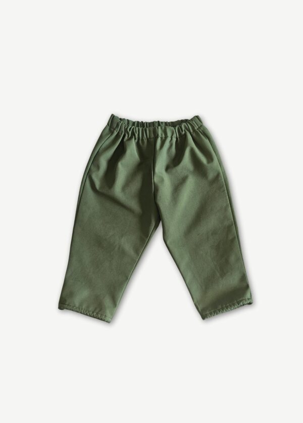Pantalon de pluie kaki bébé seconde main - 12 mois