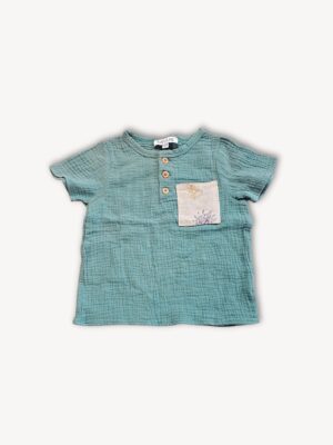blouse enfant seconde main eucalyptus - 4 ans