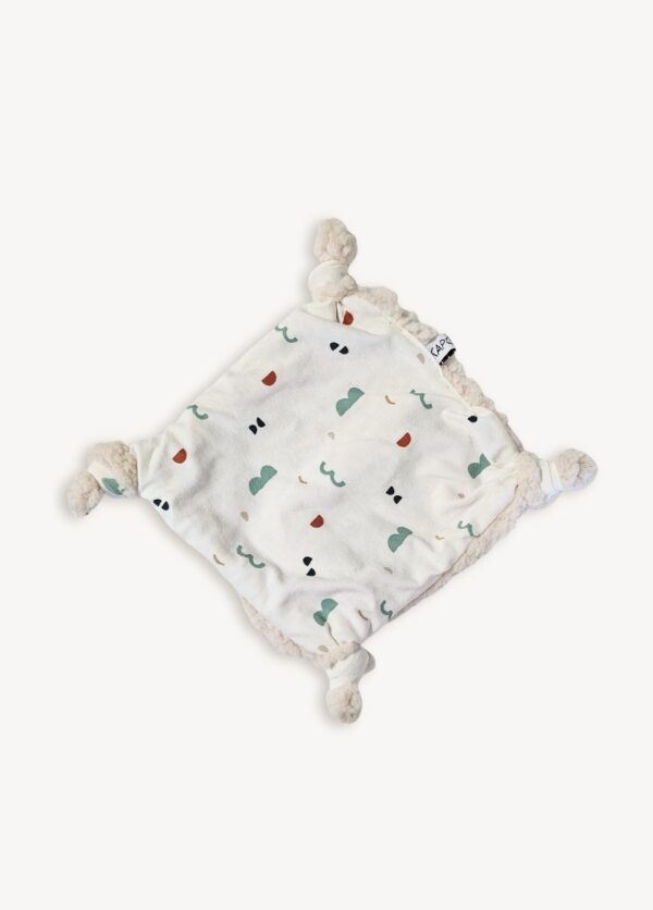 Doudou plat bébé en coton graphic – Image 2