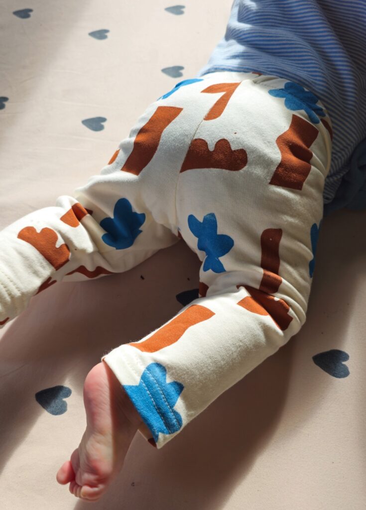 legging bébé coton bio made in france