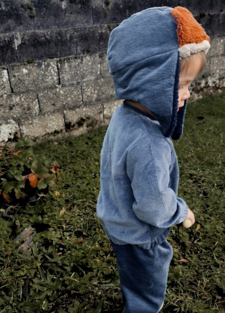 chapka chapeau bébé coton bio made in France