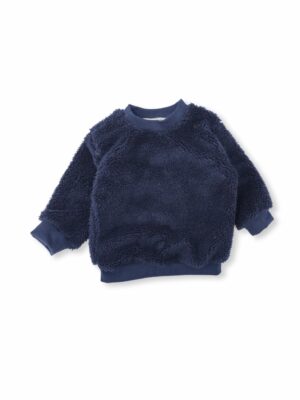 sweat moumoute marine coton bio made in France