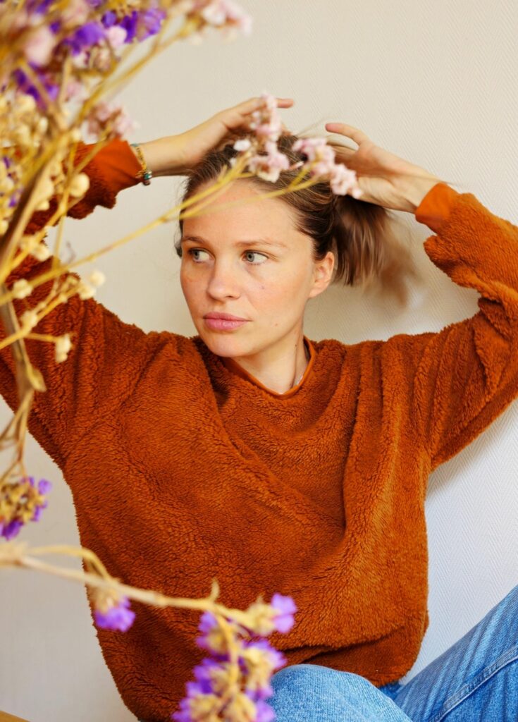 sweat femme moumoute