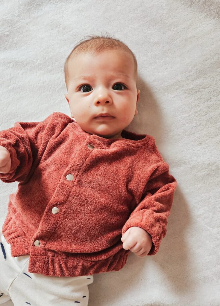 gilet éponge enfant bébé corail